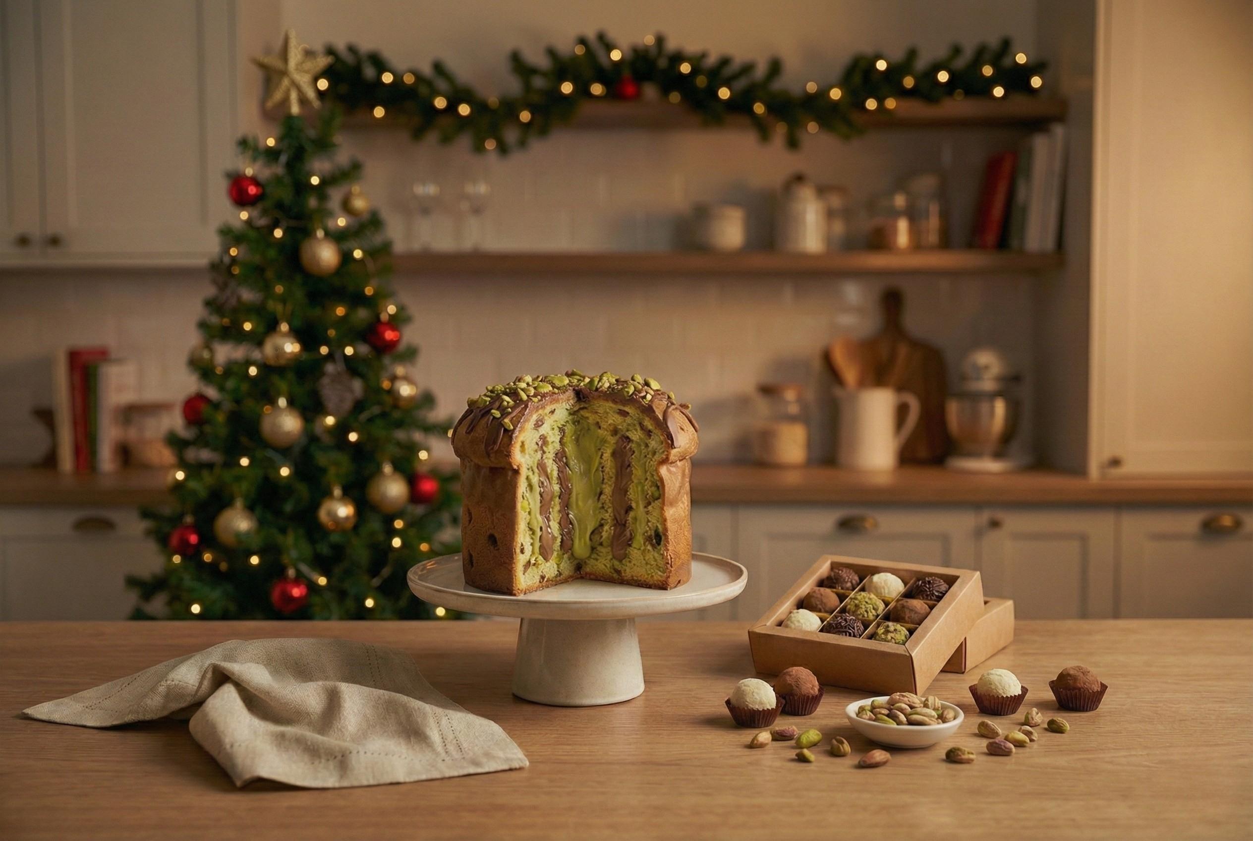 Panetone de Pistache